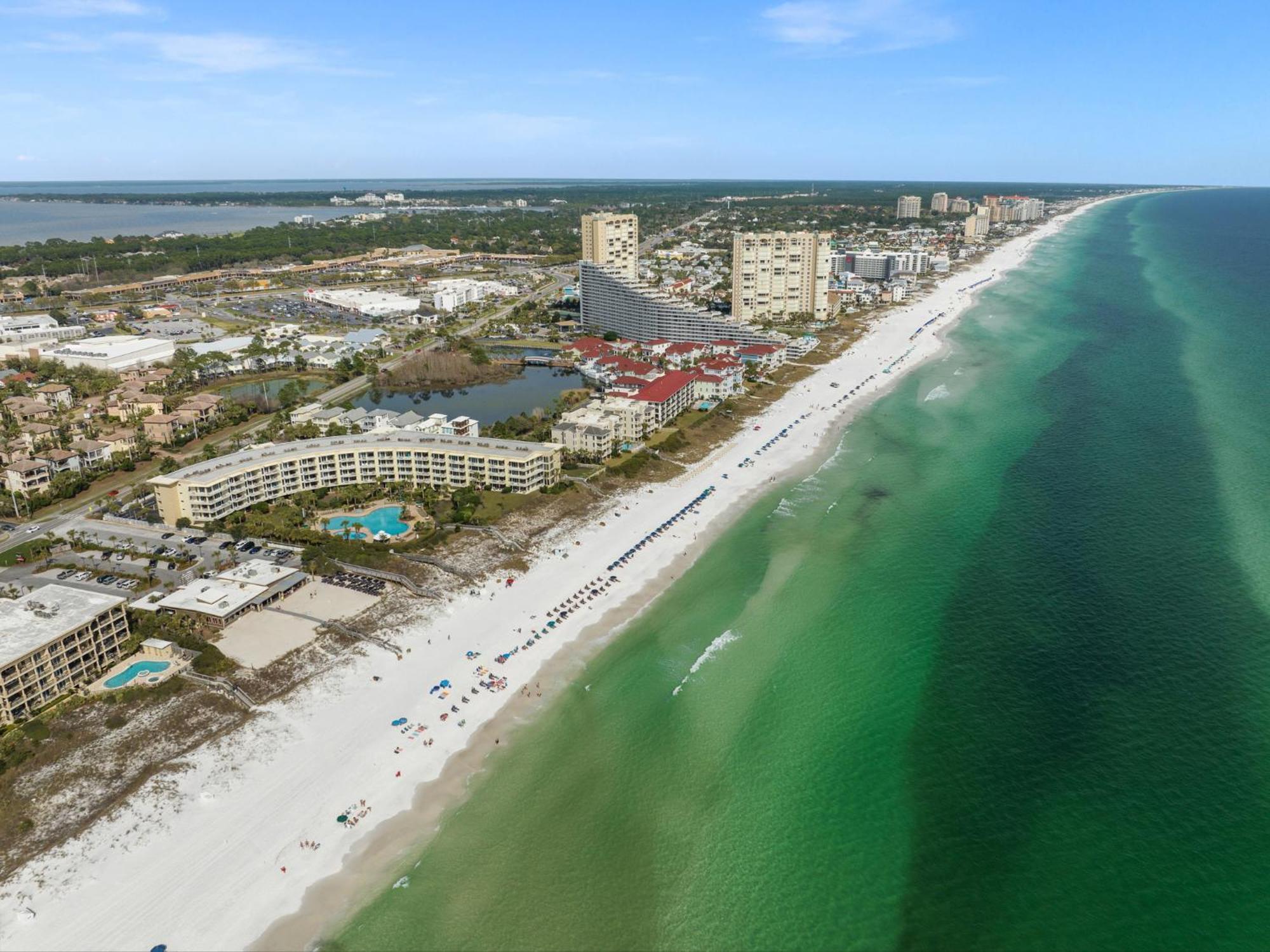 デスティン Fun In The Sun! Crescent At Miramar - Gulf Front+Beach Chairsヴィラ エクステリア 写真